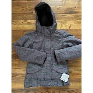 New Powder Room Phantom Primaloft Floral Ski Snowboard Jacket Size S